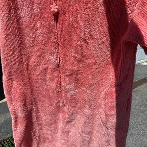 Vintage Stan Herman chenille zip robe